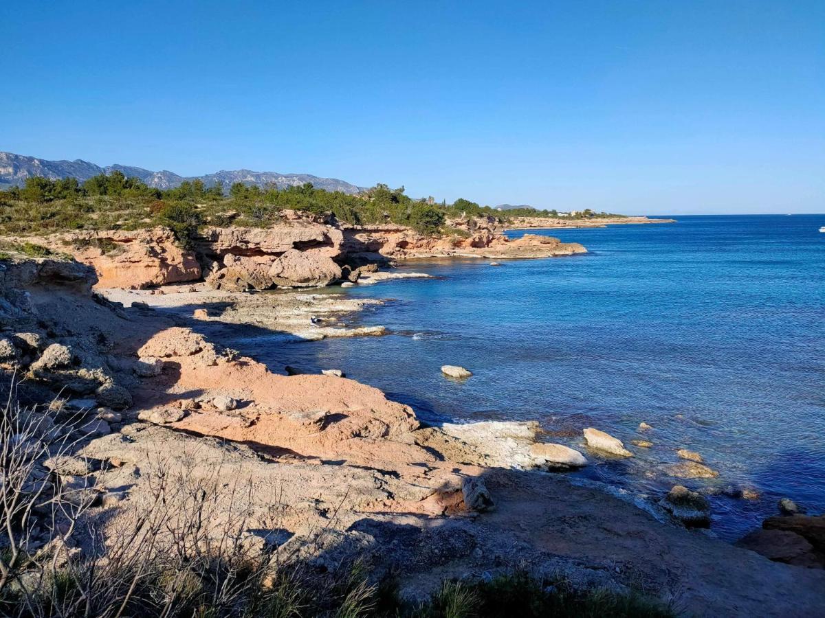 La Villa Romantica Residence De Vacances Les Tres Cales Espagne Ngoại thất bức ảnh